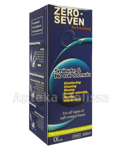 ZERO-SEVEN Płyn do soczewek - 500 ml - Apteka internetowa Melissa