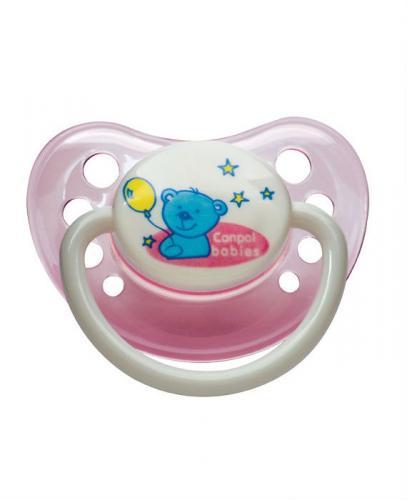 CANPOL Smoczek silikonowy anatomiczny Balonik (0-6m) 23/841 - 1szt. - Apteka internetowa Melissa
