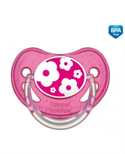 CANPOL BABIES Smoczek silikonowy anatomiczny Nature ( 0-6 m) 22/506 - 1szt.