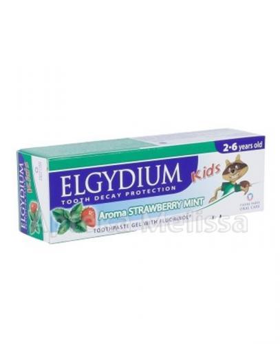 ELGYDIUM KIDS Pasta do zębów o smaku miętowo-truskawkowym - 50 ml - Apteka internetowa Melissa