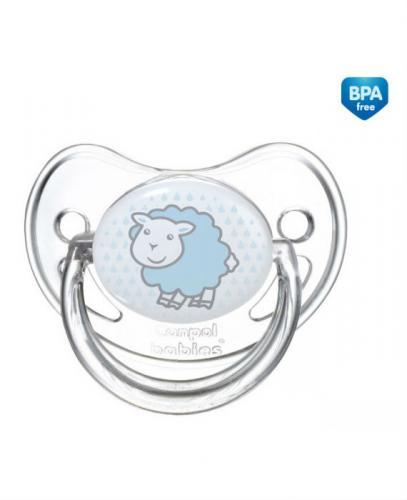 CANPOL Smoczek silikonowy anatomiczny Transparent ( 0-6 m ) 22/511 - 1szt. - Apteka internetowa Melissa
