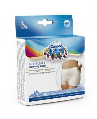 CANPOL Wielorazowe, siateczkowe majtki poporodowe L/XL 73/002 - 2 szt. - Apteka internetowa Melissa