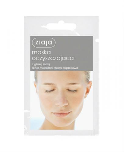 ZIAJA MASKI Z GLINKAMI Maska oczyszczająca, 7 ml