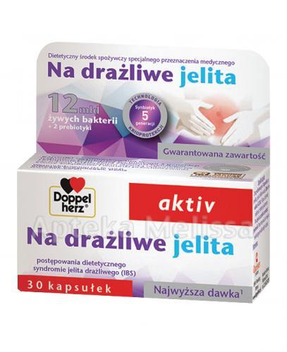 DOPPELHERZ AKTIV Na drażliwe jelita - 30 kaps. - Apteka internetowa Melissa