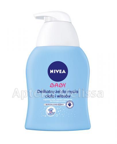 NIVEA BABY Delikatny żel do mycia ciała i włosów - 250 ml - Apteka internetowa Melissa