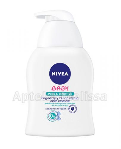 NIVEA BABY SENSITIVE Łagodzący żel do mycia ciała i włosów - 250 ml - Apteka internetowa Melissa