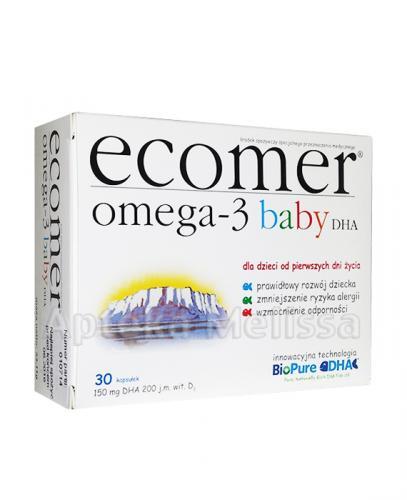  ECOMER OMEGA-3 BABY DHA - 30 kaps. - Apteka internetowa Melissa  