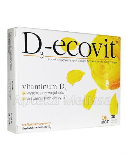 D3-ECOVIT twist-off - 30 kaps. - Apteka internetowa Melissa