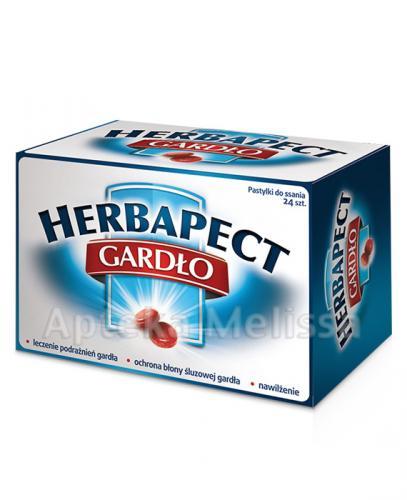 HERBAPECT GARDŁO - 24 past. - Apteka internetowa Melissa