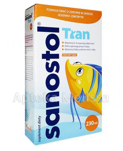 SANOSTOL Tran o smaku owocowym - 230 ml - Apteka internetowa Melissa
