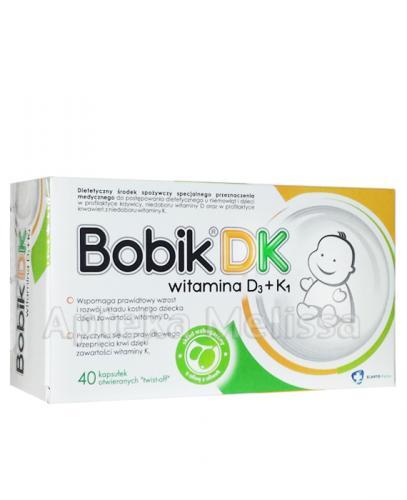 BOBIK DK twist-off - 40 kaps. - Apteka internetowa Melissa