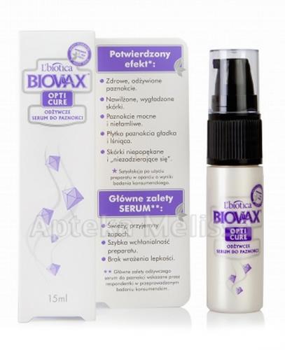  BIOVAX OPTI CURE Odżywcze serum do paznokci - 15 ml - Apteka internetowa Melissa  