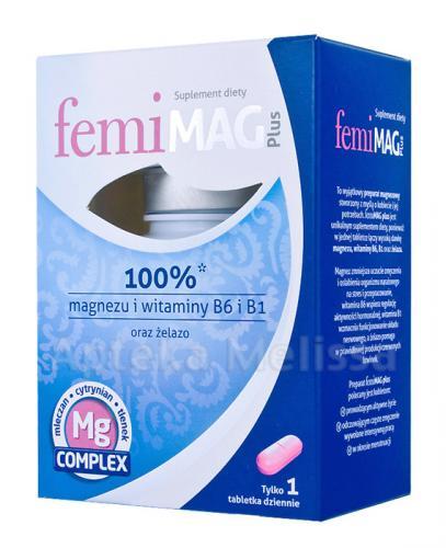 FEMIMAG PLUS - 30 tabl. - Apteka internetowa Melissa