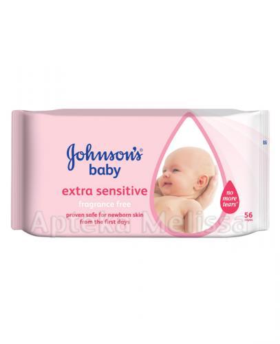 JOHNSON`S BABY Chusteczki oczyszczające - 56 szt. (JOHNSONS) - Apteka internetowa Melissa  
