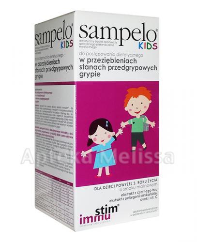  SAMPELO KIDS Syrop - 120 ml - Apteka internetowa Melissa  