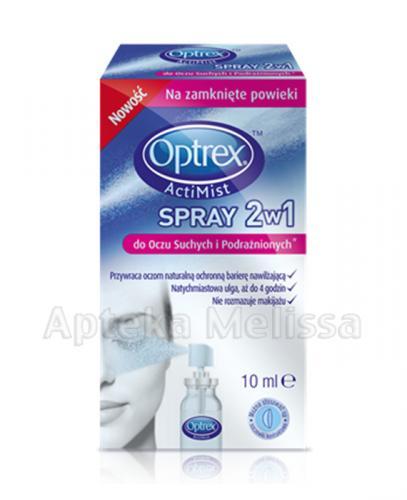 OPTREX ACTMIST Spray do oczu suchych i podrażnionych 2w1 - 10 ml - Apteka internetowa Melissa