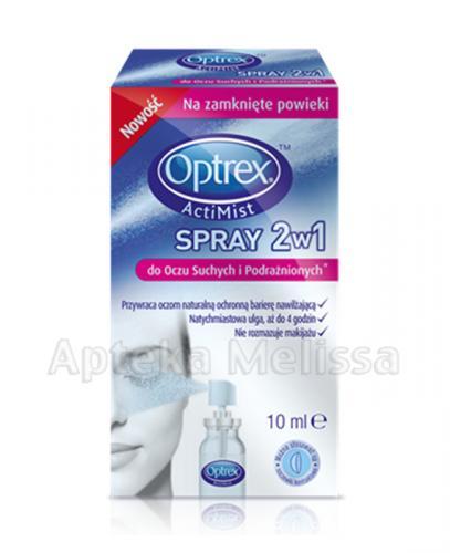  OPTREX ACTMIST Spray do oczu suchych i podrażnionych 2w1 - 10 ml - Apteka internetowa Melissa  