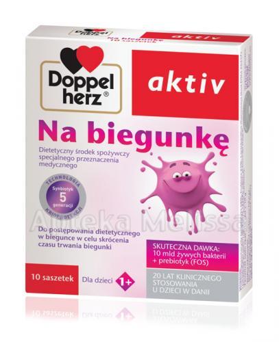 DOPPELHERZ AKTIV Na biegunkę - 10 sasz. - Apteka internetowa Melissa