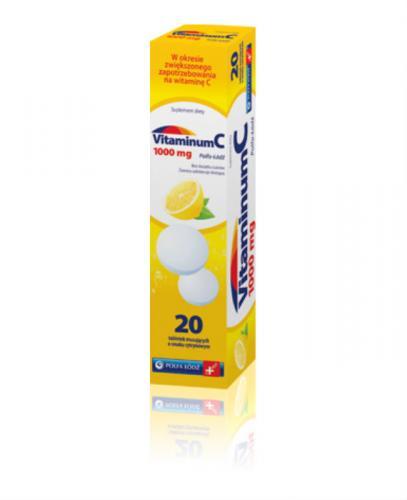 WITAMINA C 1000 mg - 20 tabl. mus. - Apteka internetowa Melissa