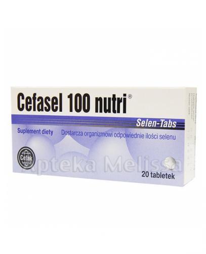 CEFASEL 100 NUTRI - 20 tabl. - Apteka internetowa Melissa