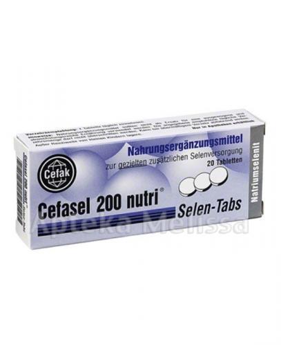 CEFASEL 200 NUTRI - 20 tabl.