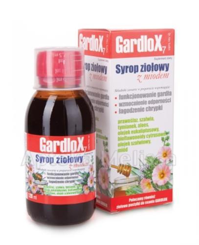 GARDLOX Syrop ziołowy z miodem - 120 ml - Apteka internetowa Melissa