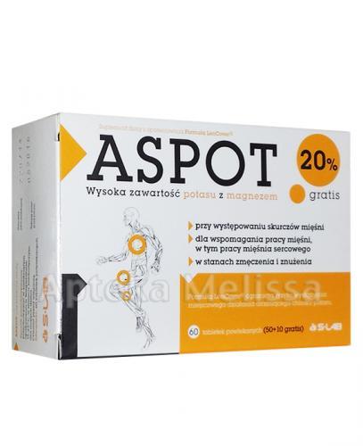 ASPOT - 50 tabl. + 10 tabl. GRATIS! - Apteka internetowa Melissa