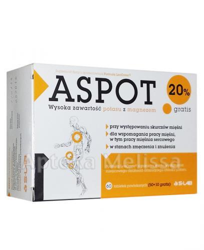  ASPOT - 50 tabl. + 10 tabl. - Apteka internetowa Melissa  