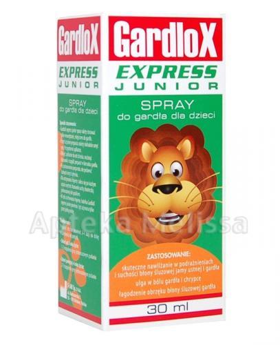  GARDLOX EXPRESS JUNIOR Spray do gardła - 30 ml - Apteka internetowa Melissa  