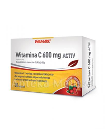  WALMARK WITAMINA C AKTIV 600 mg - 30 tabl. - Apteka internetowa Melissa  
