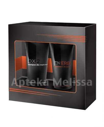 DX2 Szampon do włosów dla mężczyzn włosy ze skłonnością do wypadania - 150 ml + ENERGY Żel pod prysznic - 150 ml - Apteka internetowa Melissa