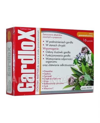 GARDLOX O smaku pomarańczowym - 16 past.