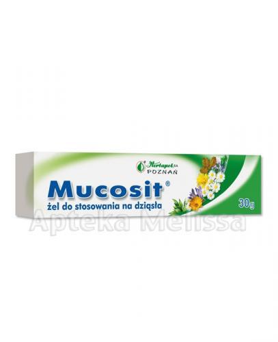 MUCOSIT Żel do stosowania na dziąsła - 30 g - Apteka internetowa Melissa