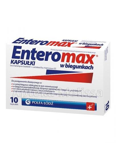  ENTEROMAX - 10 kaps. - Apteka internetowa Melissa  