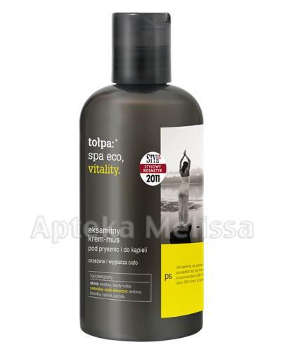 TOŁPA SPA ECO VITALITY Aksamitny krem-mus pod prysznic i do kąpieli - 270 ml - Apteka internetowa Melissa
