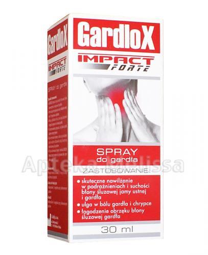 GARDLOX IMPACT FORTE Spray do gardła - 30 ml - Apteka internetowa Melissa