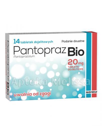  PANTOPRAZ BIO 20 mg - 14 tabl. - Apteka internetowa Melissa  