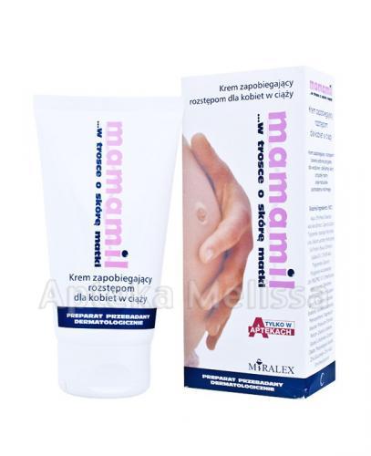 MAMAMIL Krem zapobiegający rozstępom dla kobiet w ciąży - 150 ml - Apteka internetowa Melissa