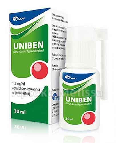 UNIBEN Aerozol 1,5 mg/1 ml - 30 ml - Apteka internetowa Melissa