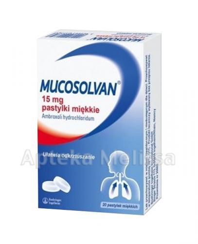  MUCOSOLVAN 15 mg - 20 past. - Apteka internetowa Melissa  
