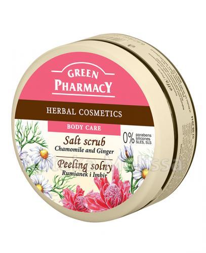 GREEN PHARMACY Peeling solny rumianek i imbir - 300 ml - Apteka internetowa Melissa