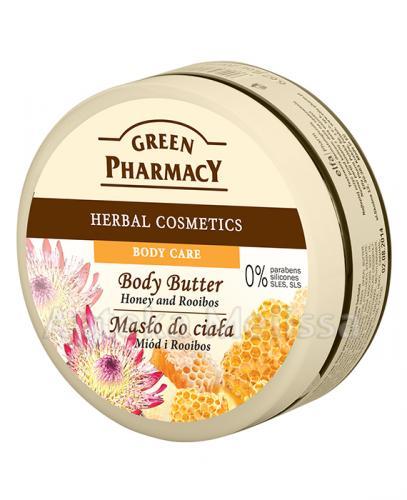 GREEN PHARMACY Masło do ciała miód i rooibos - 200 ml - Apteka internetowa Melissa