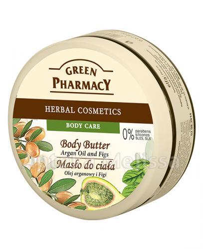 GREEN PHARMACY Masło do ciała olej arganowy i figi - 200 ml - Apteka internetowa Melissa