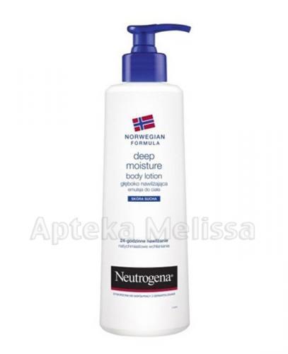NEUTROGENA FORMUŁA NORWESKA Głęboko nawilżająca emulsja do ciała - 250 ml - Apteka internetowa Melissa