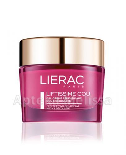 LIERAC LIFTISSIME COU Żel-krem przywracający gęstość skóry szyi i dekoltu - 50 ml - Apteka internetowa Melissa