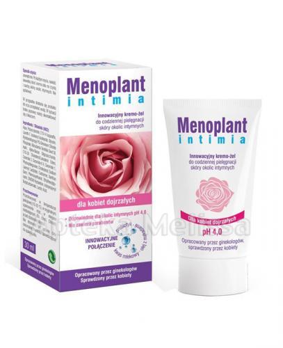  MENOPLANT INTIMA Kremo-żel do higieny inytmnej - 30 ml - Apteka internetowa Melissa  