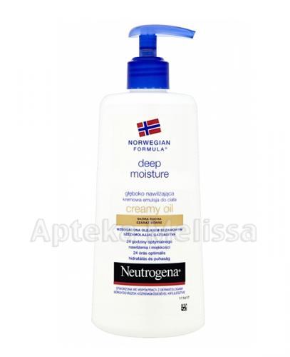 NEUTROGENA FORMUŁA NORWESKA Głęboko nawilżająca kremowa emulsja do ciała z olejkiem sezamowym - 250 - Apteka internetowa Melissa