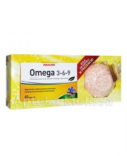 WALMARK OMEGA 3-6-9 - 60 kaps. + Kula do kąpieli o zapachu mango GRATIS! - Apteka internetowa Melissa