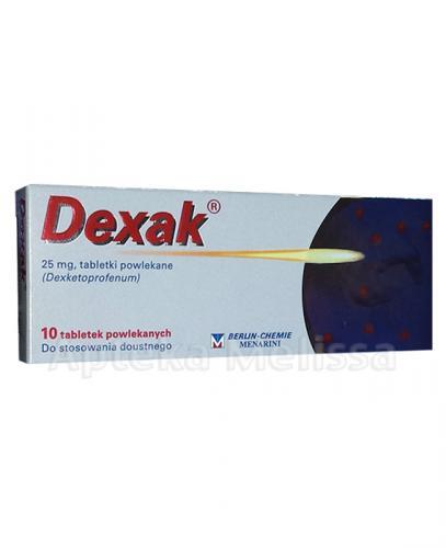  DEXAK 0,025 g - 10 tabl. - Apteka internetowa Melissa  