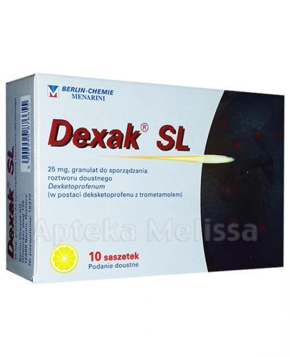 DEXAK SL Granulat do sporządzenia roztworu doustnego - 10 sasz. - Apteka internetowa Melissa